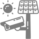 icon solar camera