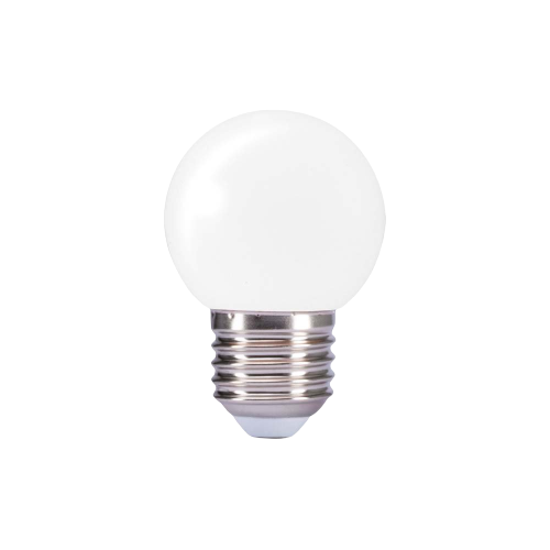 Bóng đèn LED BULB tròn 1W màu trắng A45W/1W