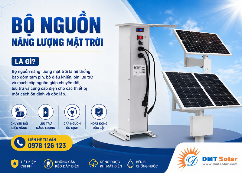 Thiết bị bộ nguồn thiết bị năng lượng mặt trời l&agrave; g&igrave;?