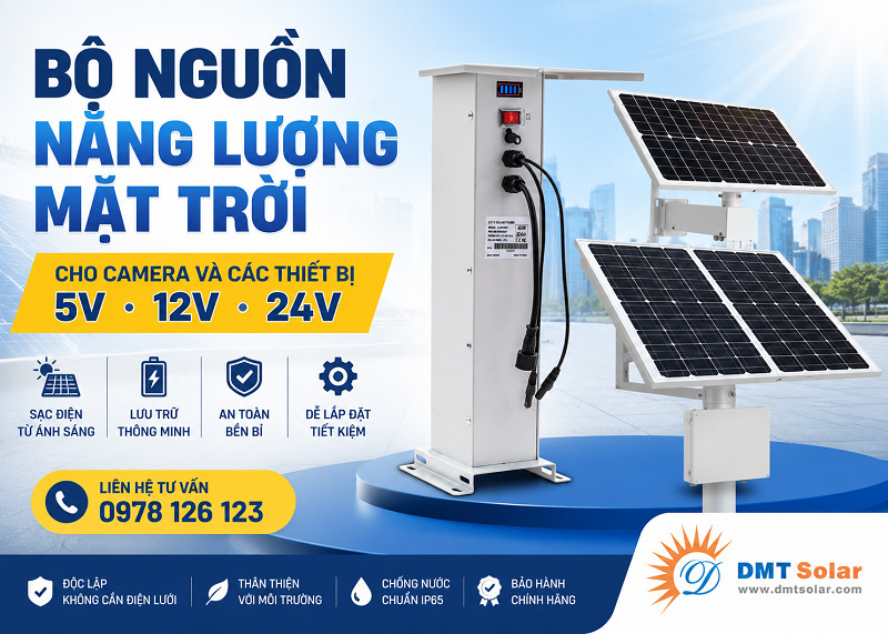 Tất tần tật về bộ nguồn năng lượng mặt trời