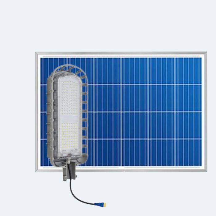 Đ&egrave;n đường năng lượng mặt trời cao cấp Blue Carbon 80W BCT-OLK3.0