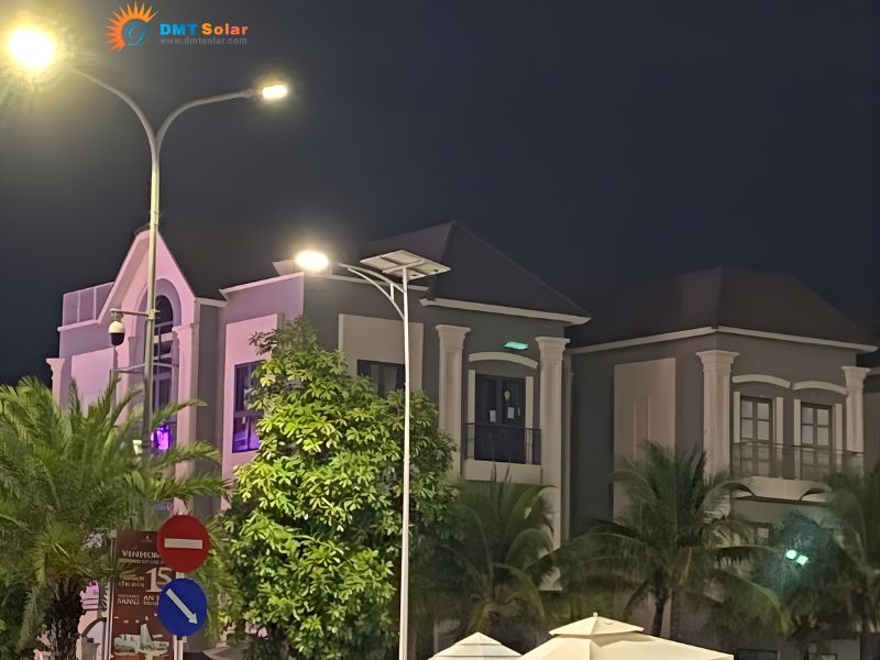 dự án lắp đèn năng lượng mặt trời vinhomes quận 9