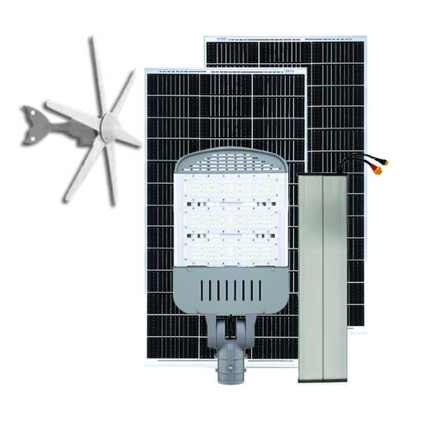 Đèn đường năng lượng mặt trời kết hợp tuabin gió M14