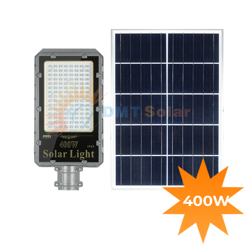 Đèn đường năng lượng mặt trời 400W công suất cao cho dự án DMT-D400MDN