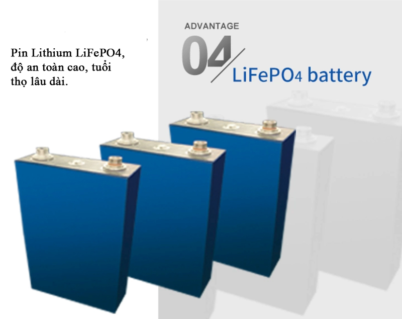 Pin LiFePO4 Đèn năng lượng mặt trời Euler Energy