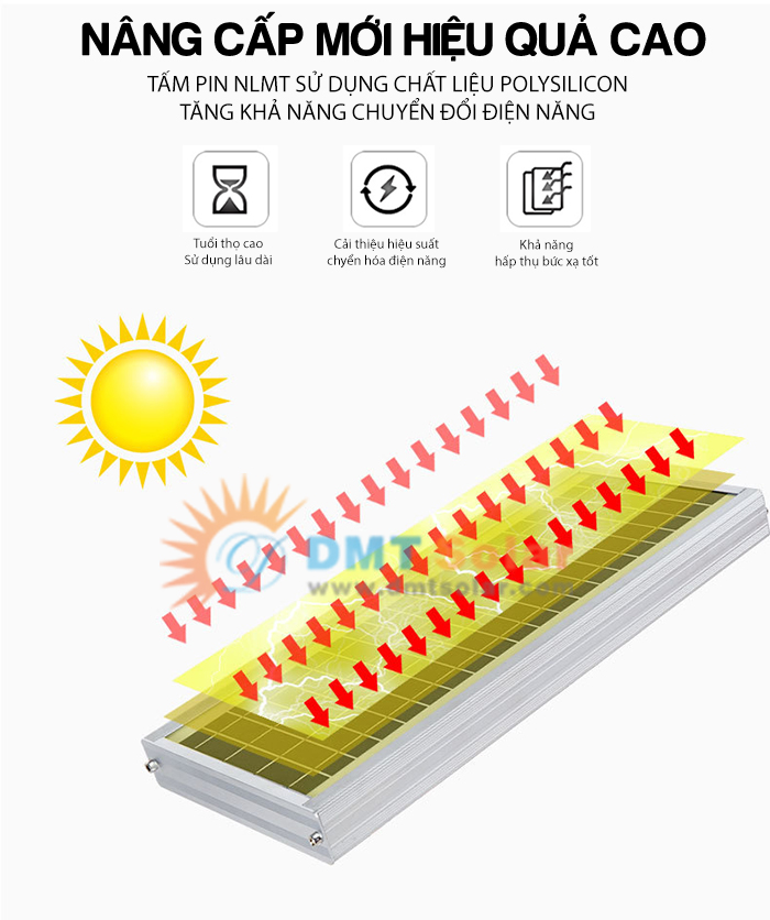 nâng cấp tấm pin năng lượng mặt trời
