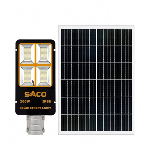 Đèn đường năng lượng mặt trời 200W SACO SA-D200A