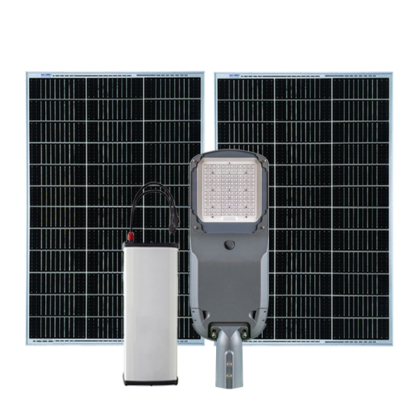 Lắp ráp đèn đường năng lượng mặt trời 200W dự án SA-DM61-D200 | SACO