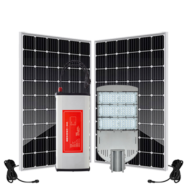 Đèn đường năng lượng mặt trời công trình dự án chuẩn 100W SA-DM83 | Hệ pin 12.8V