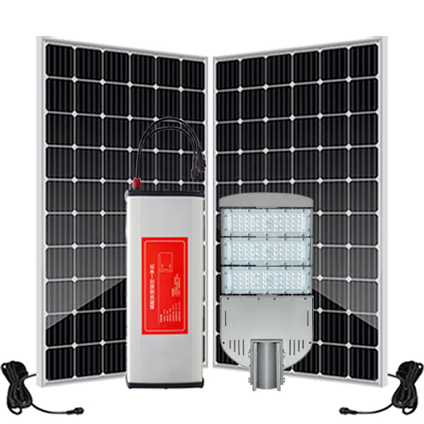 Đèn đường năng lượng mặt trời công trình dự án 150W SA-DM83 | Hệ pin 25.6V