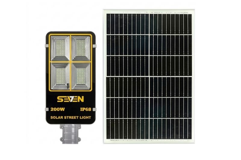 Đèn đường năng lượng mặt trời 200W Seven D-SE200A
