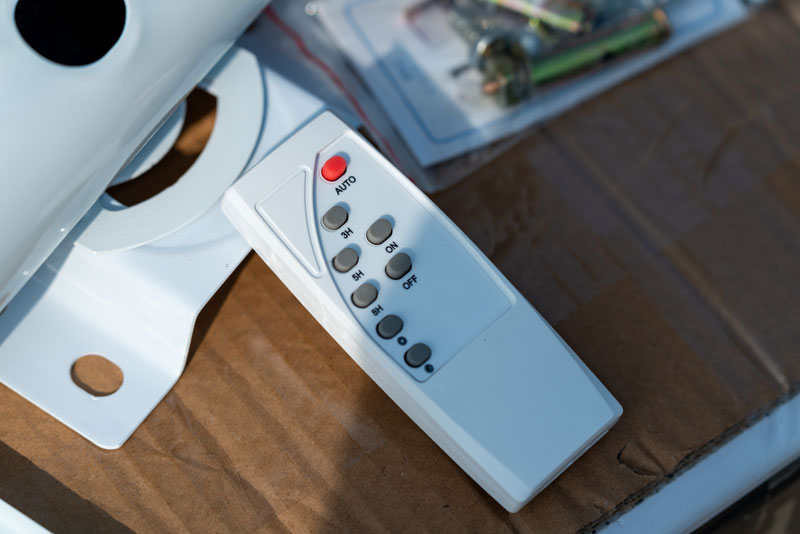 Remote điều khiển từ xa đen đường năng lượng 500w