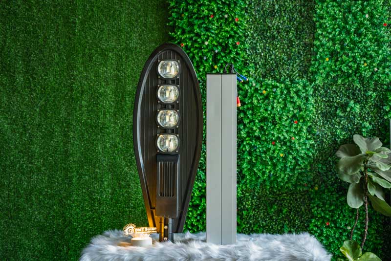 Đèn lá năng lượng mặt trời bộ lưu điện rời 80w
