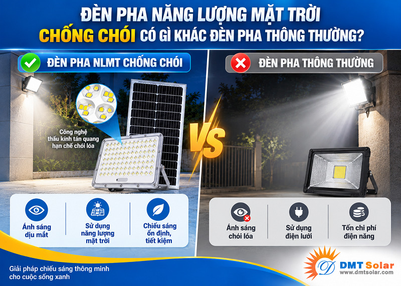Đ&egrave;n năng lượng mặt trời chống ch&oacute;i được n&acirc;ng cấp ti&ecirc;n tiến hơn 