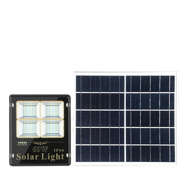 Đèn pha năng lượng mặt trời 60W giá rẻ DMT-P60LTR