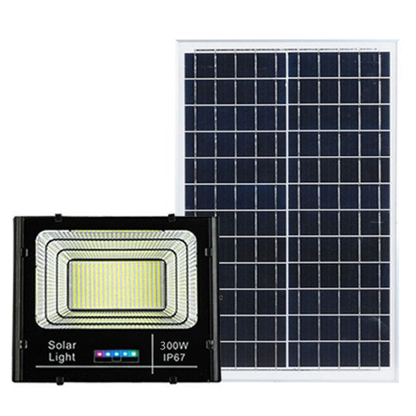 Đèn pha giá rẻ 300W năng lượng mặt trời DMT-S300