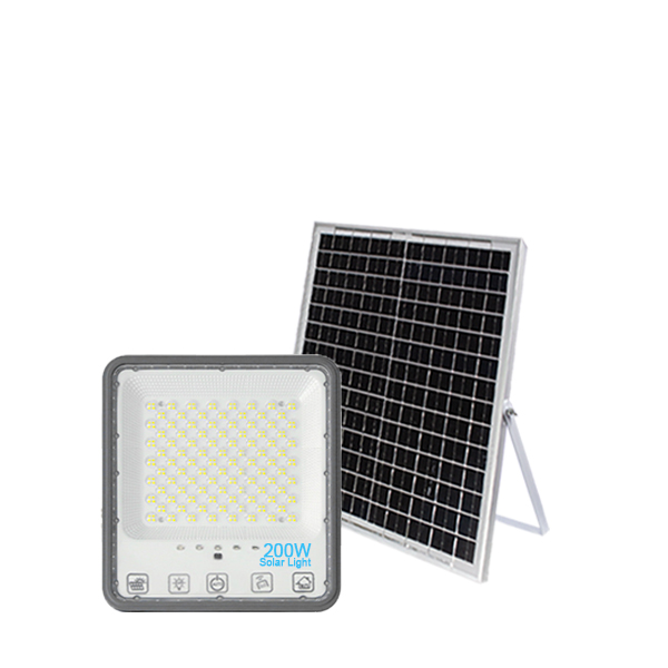Đèn pha năng lượng mặt trời 200W chất lượng cao P-200W-F05