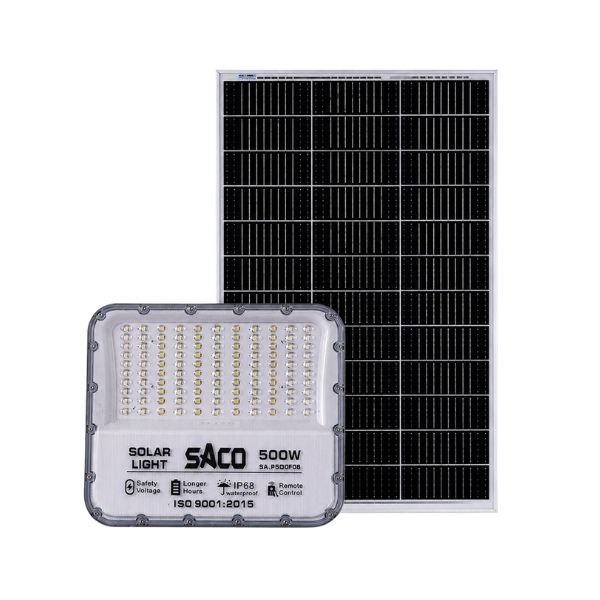 Đèn pha năng lượng mặt trời 500w SA-P500F08 | DMT Solar