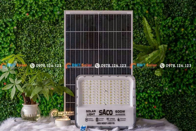 Đ&egrave;n pha năng lượng mặt trời 600w DMT Solar