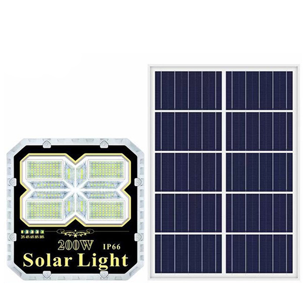 Đèn pha năng lượng mặt trời 200W DMT-P200TR