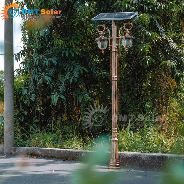 Mẫu cột đèn sân vườn cổ điển