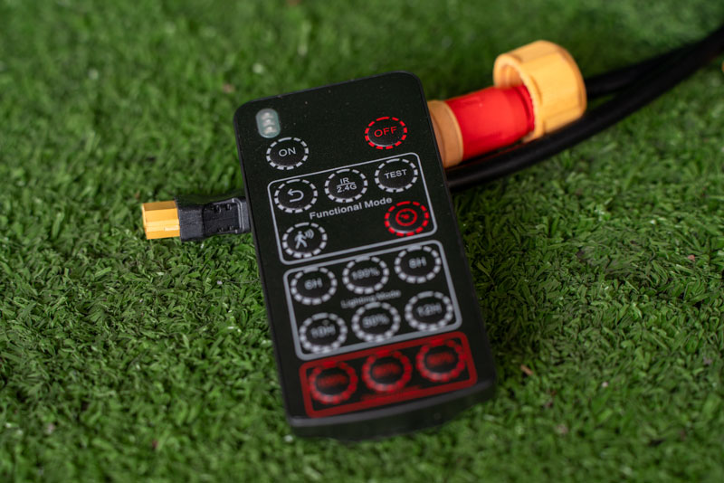 Remote đèn nấm sân vườn năng lượng mặt trời