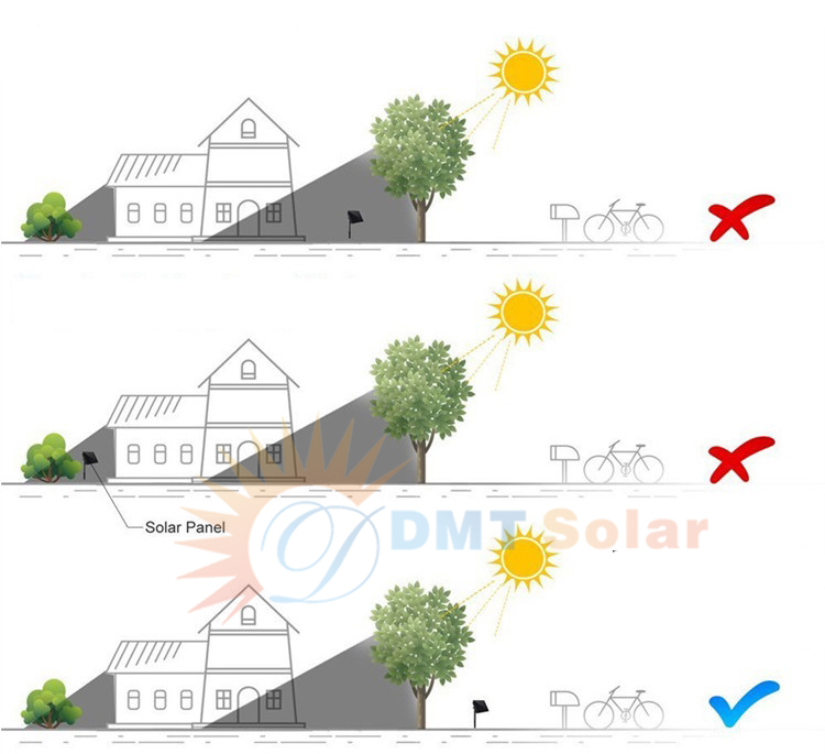 Cách sử dụng đèn nấm sân vườn