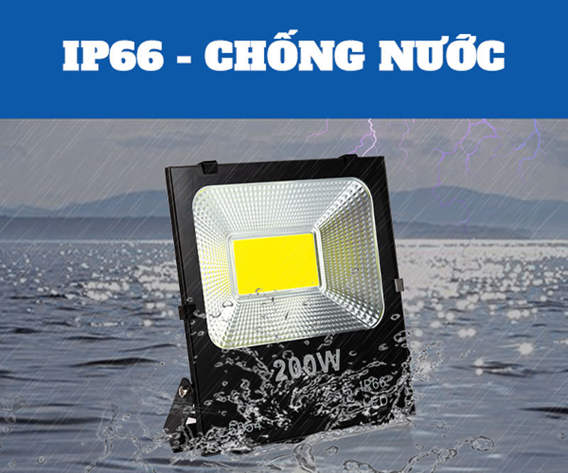 Chống nước Đèn pha LED giá rẻ Saco đủ công suất