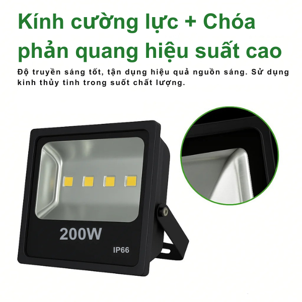 Đèn pha COB [PH-SA-PT12] | Saco