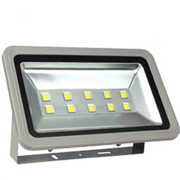 Đèn LED pha 500W giá rẻ màu xám ghi PLX500W