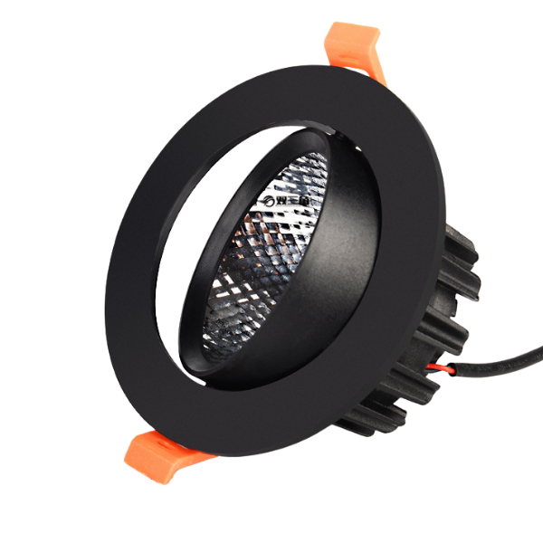 Đèn âm trần chỉnh hướng màu đen [AC-SA-AX20]