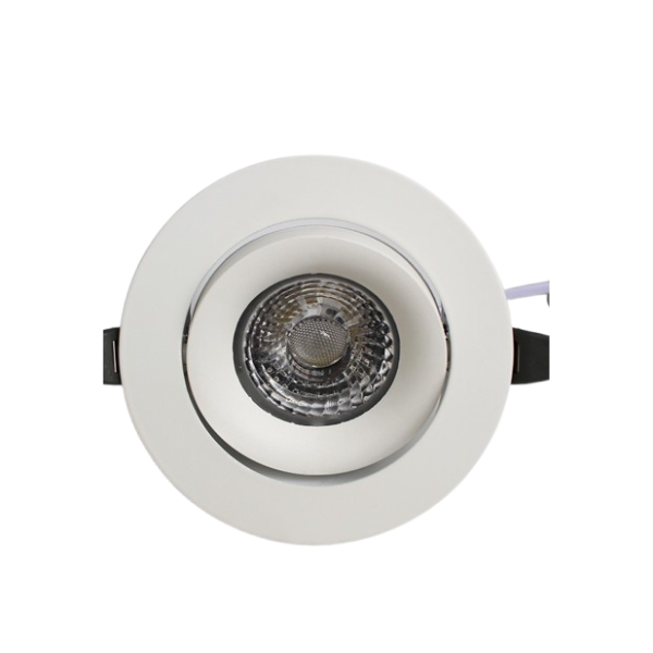 Đèn âm trần chỉnh hướng màu trắng [AC-SA-AX20] | Saco