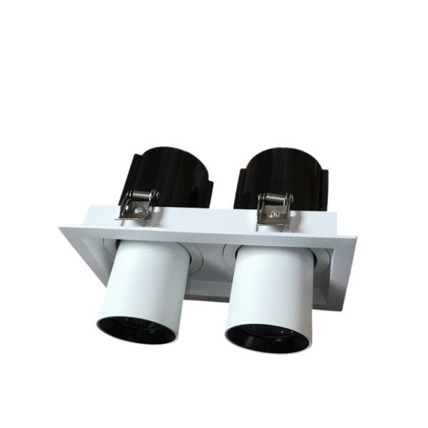 Đèn âm trần chỉnh hướng đôi  [AC-SA-AX31] 10W-36W | Saco