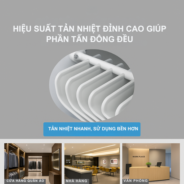 Đèn âm trần chỉnh hướng mẫu [AC-SA-AX18]