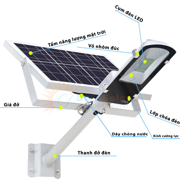 đèn đường năng lượng mặt trời Đồng Nai