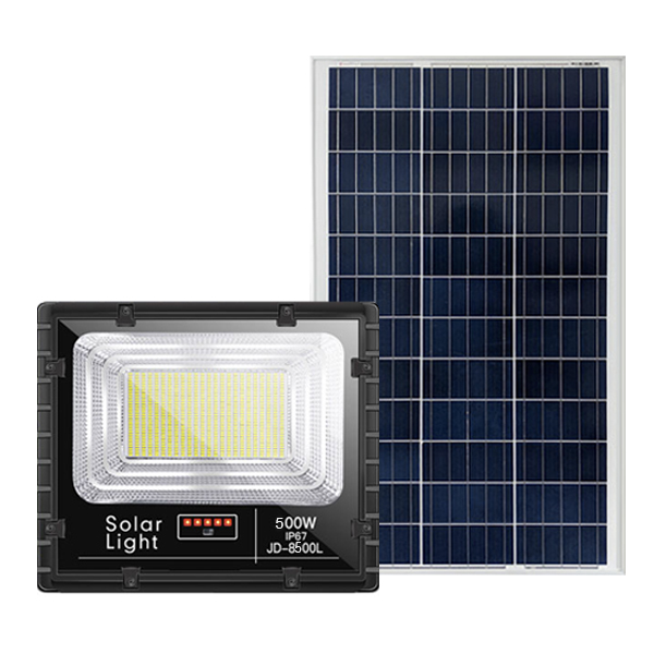 Đèn Led pha năng lượng mặt trời 500W JD-8500L