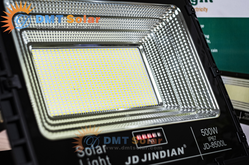 Mô tả đèn pha năng lượng mặt trời 500W JD-8500L