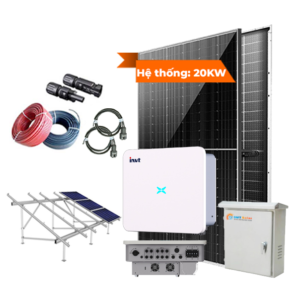 Hệ thống điện năng lượng mặt trời 20Kw