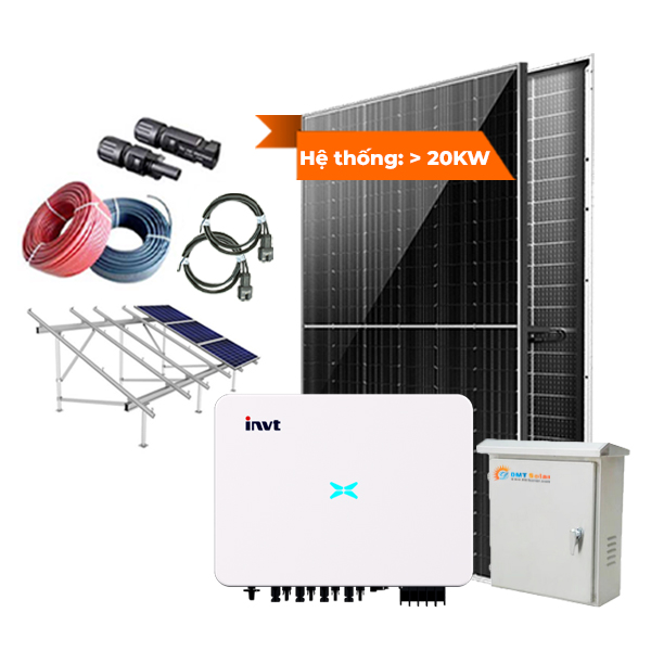 Hệ thống điện năng lượng mặt trời > 20Kw