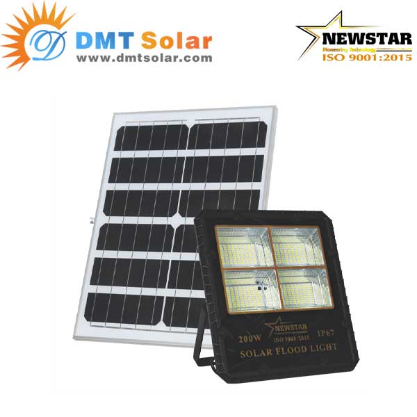 Đèn pha năng lượng mặt trời Newstar 200W