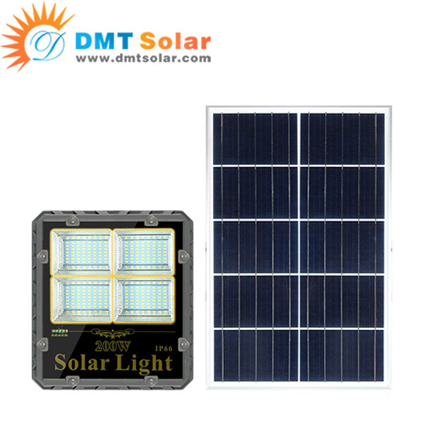 Đèn pha năng lượng mặt trời 200W DMT-P200TR
