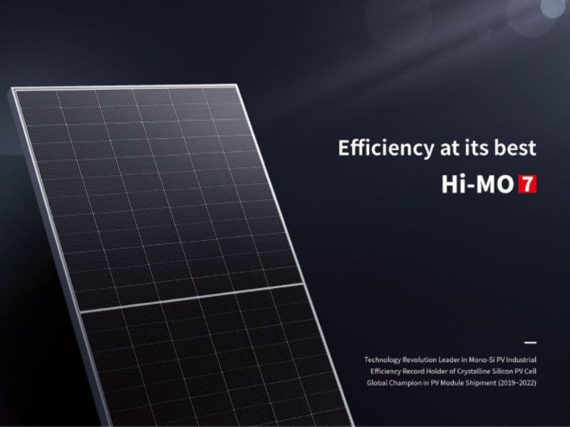 Tấm pin năng lượng mặt trời longi 580w