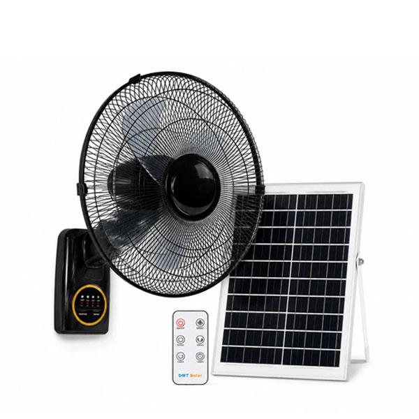 Quạt Treo Tường Năng Lượng Mặt Trời Cánh Nhựa QTS-SA-QS006TT