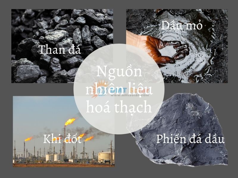 4 loại nhiên liệu hoá thạch phổ biến nhất