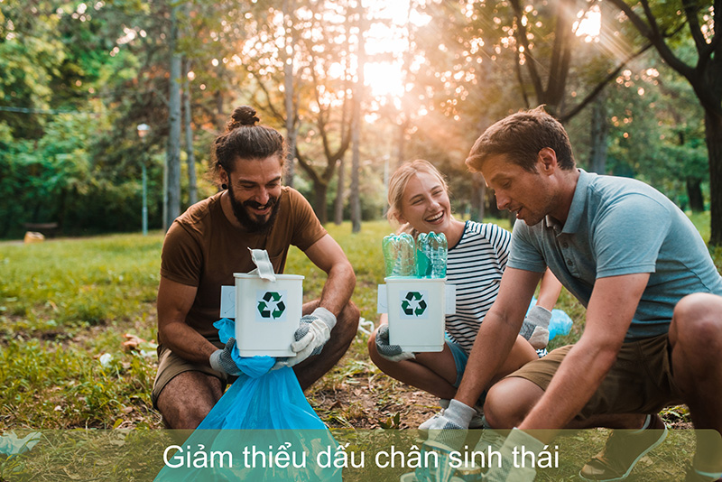 Cách giảm dấu chân sinh thái