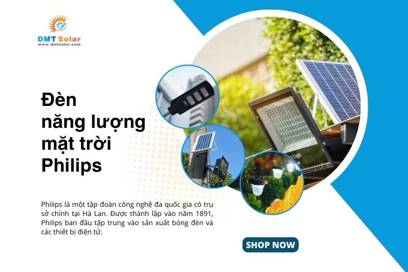 Đèn năng lượng mặt trời Philips