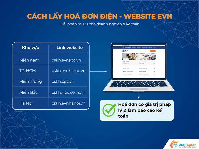 c&aacute;ch lấy h&oacute;a đơn điện tử điện lực