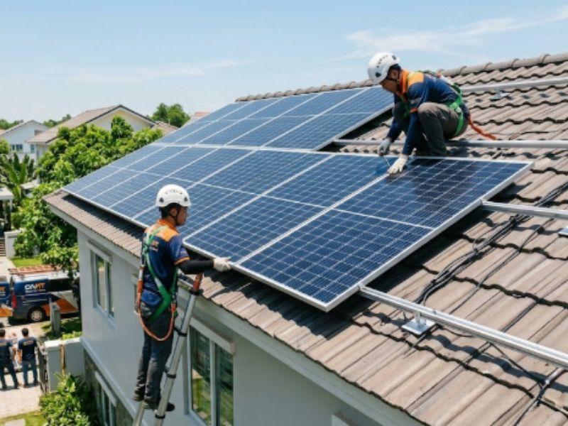 C&aacute;ch  chọn tấm pin năng lượng mặt trời tốt nhất cho nh&agrave; ở