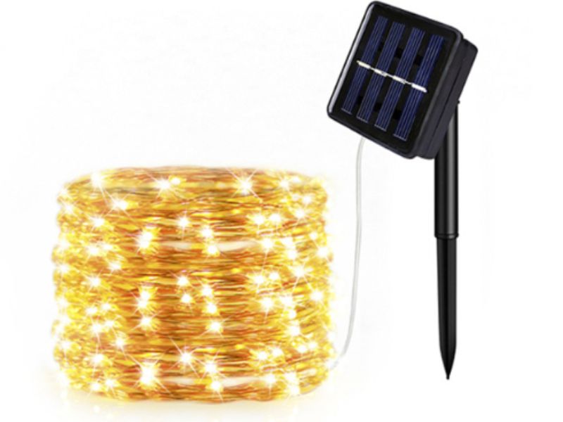 D&acirc;y đ&egrave;n LED trang tr&iacute; noel mẫu LD01-20V-GRE 