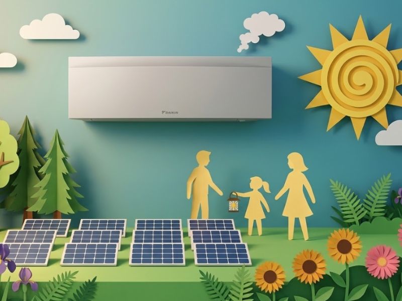 C&aacute;ch t&iacute;nh  số lượng pin mặt trời d&ugrave;ng cho m&aacute;y lạnh